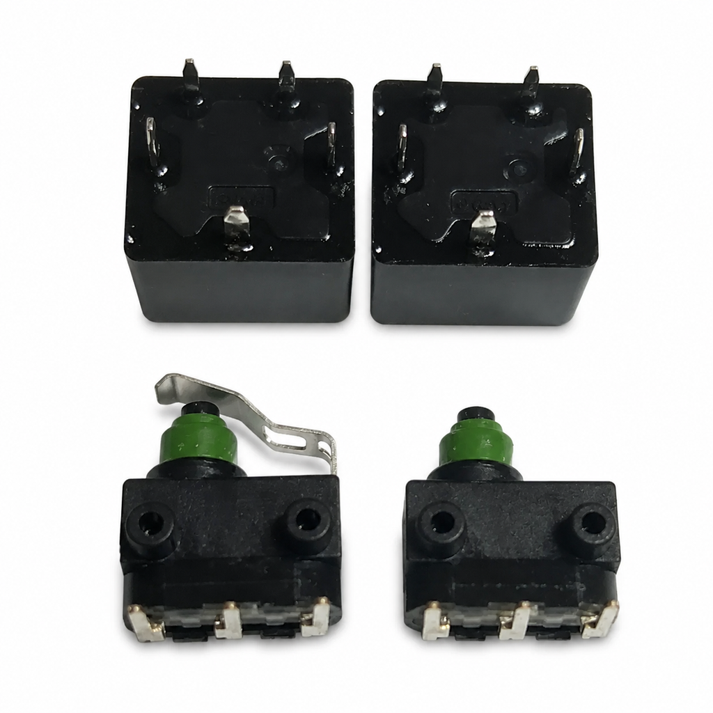 Two relays and two switches for 3C0905864 steering-lock repair