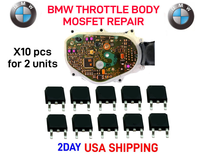 Throttle Body Actuator Mosfet Transistor Circuit Board Fix for M3 M5 M6 S85 S65