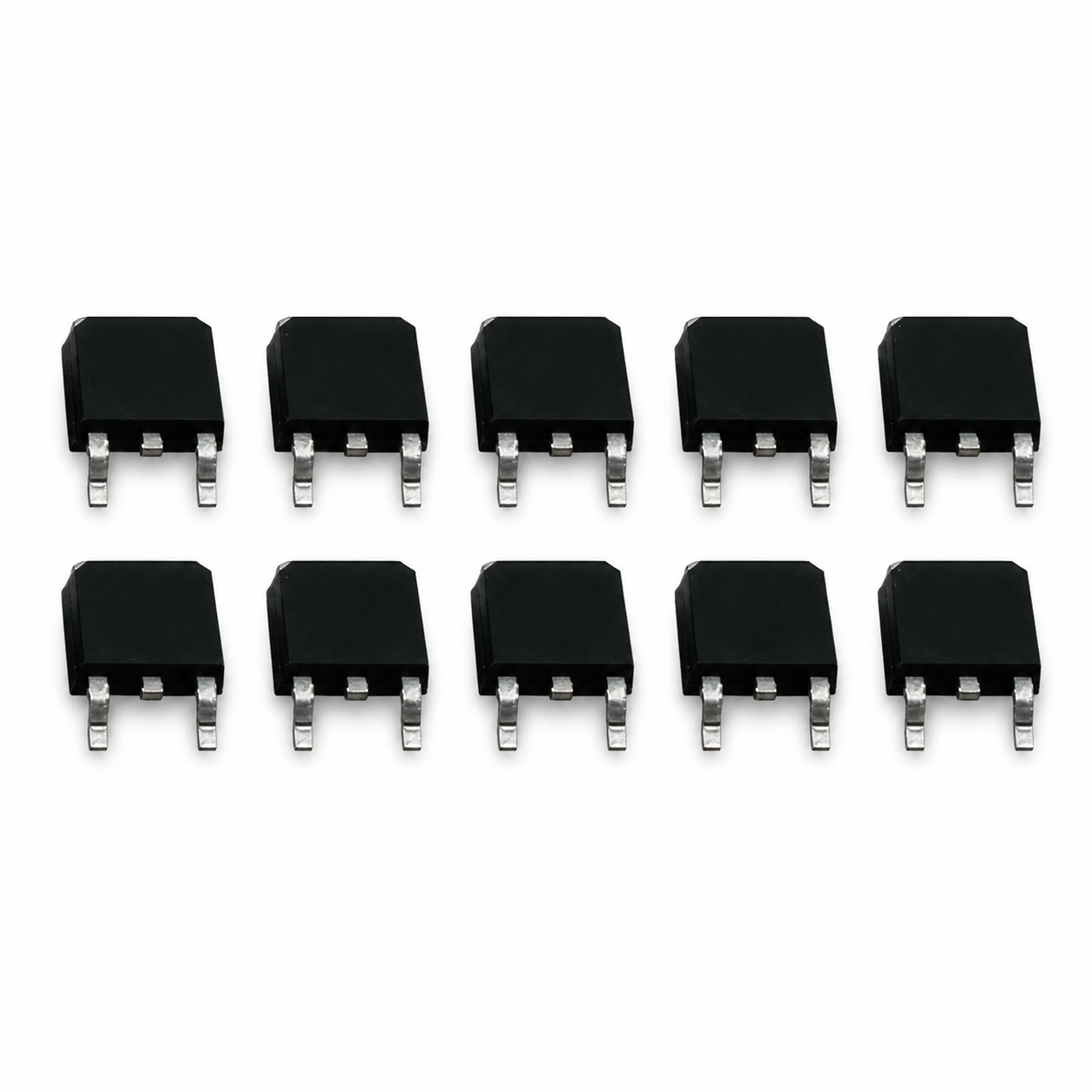 Ten MOSFETs for BMW S65 S85 throttle actuator circuit-board repair