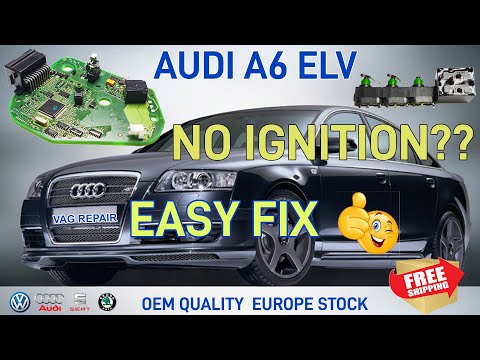 Steering Lock Module 4F0905852B Repair Kit For Audi A6 C6 Q7 2004-2009