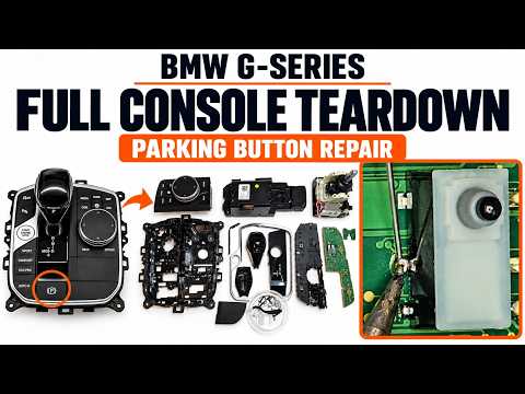 BMW G-Series Parking Brake Switch Repair Kit – 2 Microswitches