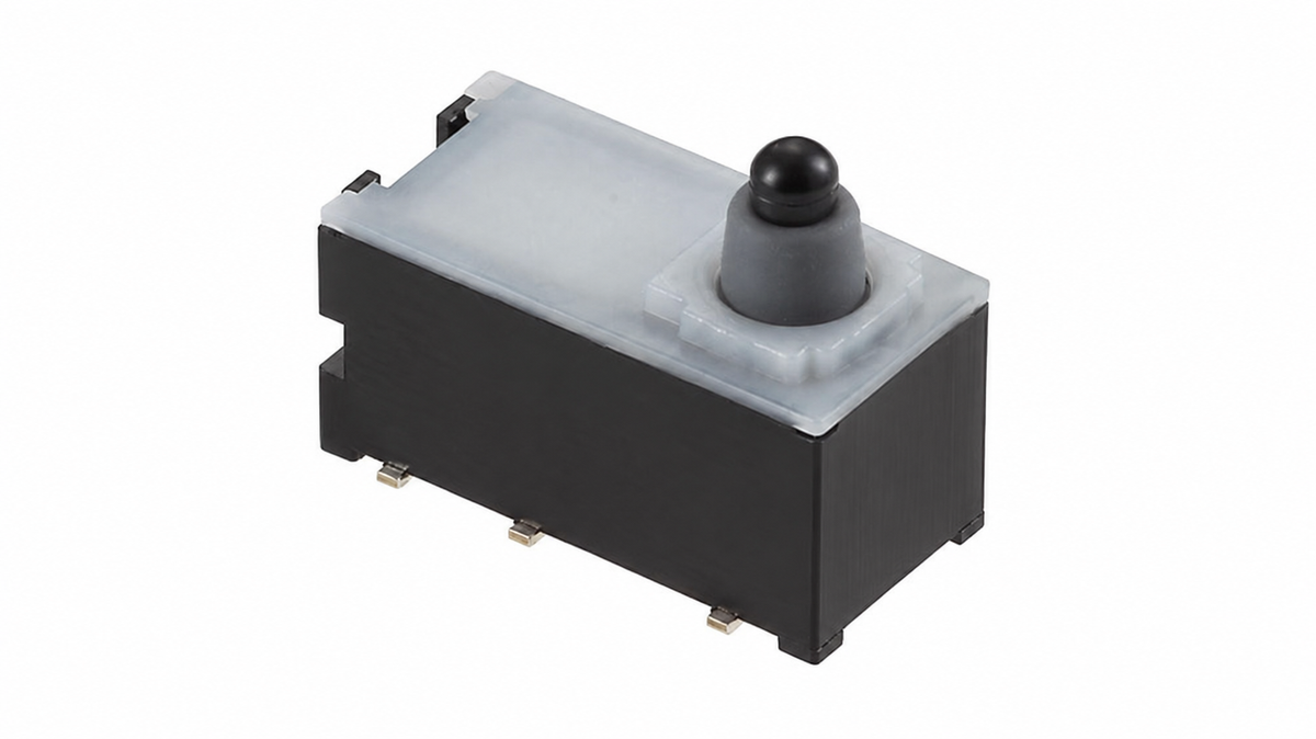 Replacement PCB-mounted parking-brake microswitch for a matching centre-console circuit board; kit contains two switches.