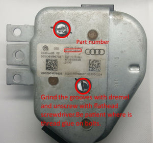 Steering Lock Module 4F0905852B Repair Kit For Audi A6 C6 Q7 2004-2009 - VAG Repair Center