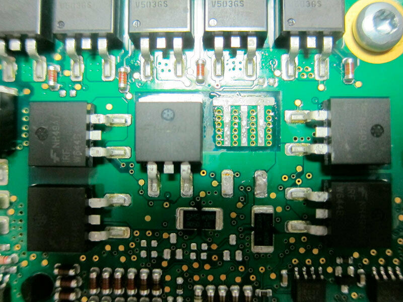 BMW MSD80 DME circuit board component reference